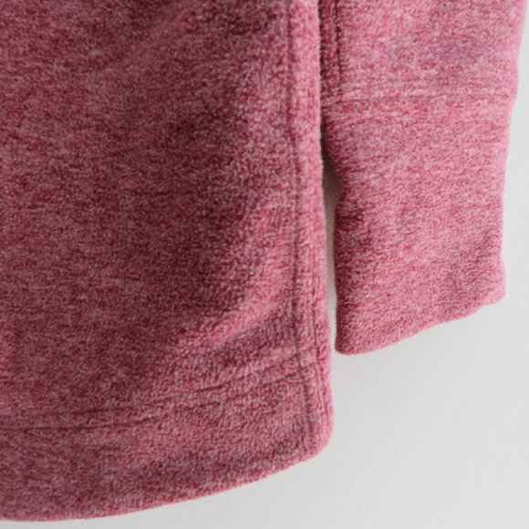 DULUTH TRADING CO Frost Lake Fleece Tunic Raspberry Red Outdoor Gorpcore Sz S - Picture 13 of 15